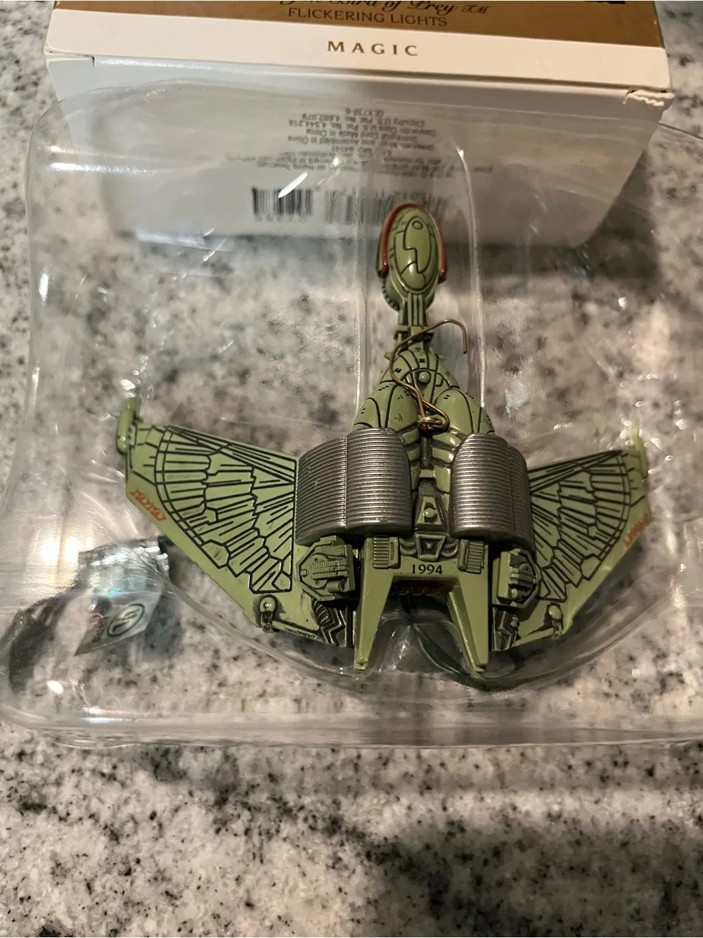 Star Trek Hallmark Keepsake Magic Light-up Ornaments Lot of 4 Voyager Enterprise